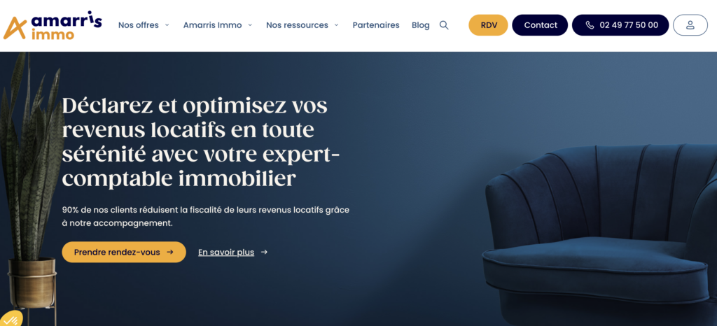 Amarris Immo, logiciel de comptabilité pour LMNP