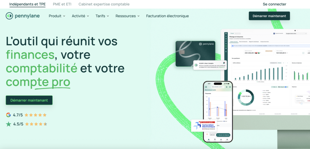 Pennylane, logiciel de comptabilité pour consultants
