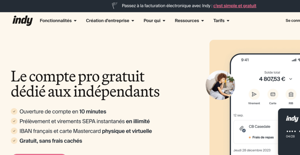 Compte pro Indy