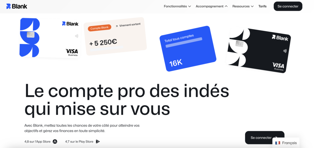 Compte pro Blank