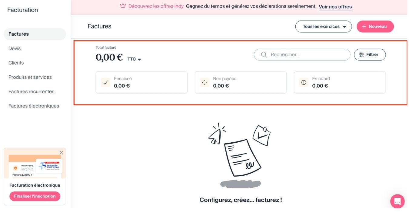 Convertir PDF en facture électronique : étape 5