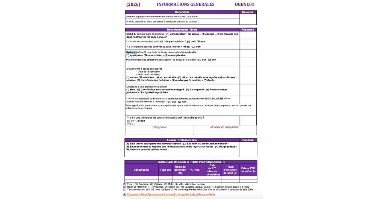 informations générales 