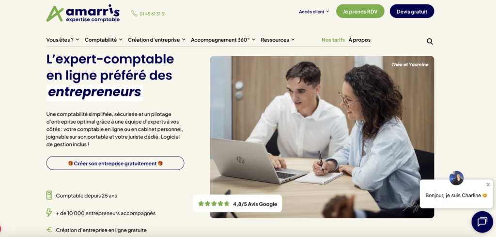 Amarris direct logiciel de comptabilité