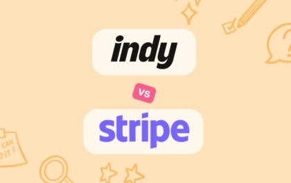 Indy vs Stripe : fonctionnalités, tarifs et différences