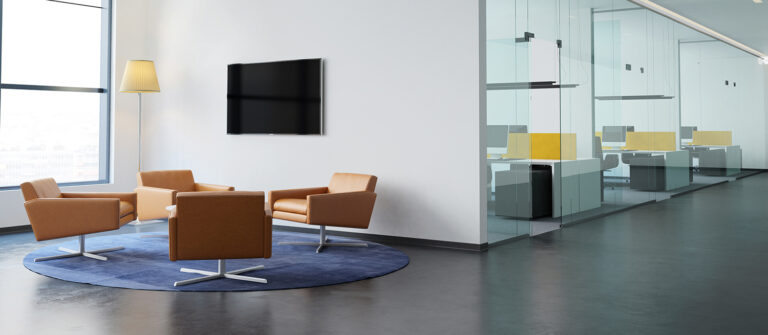 Télévision en salle d'attente