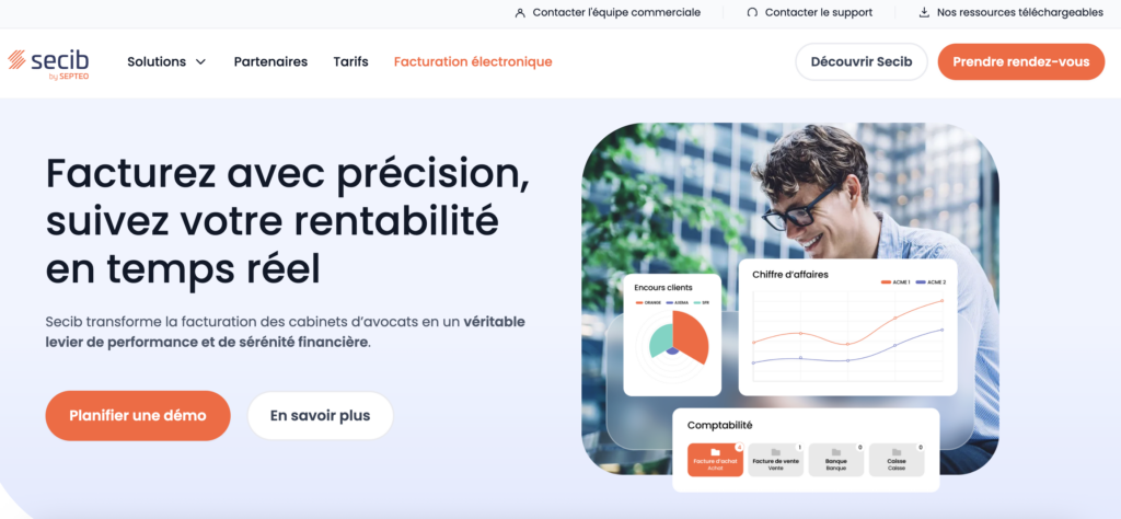 SECIB, logiciel de facturation pour avocats