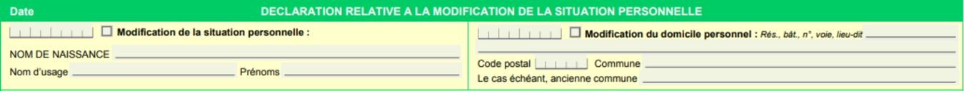 La section 4 du formulaire P2-P4i