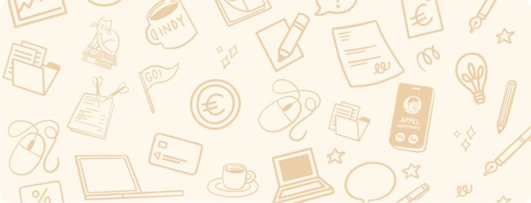 L'agrégation de compte pro, notre illustration est orange