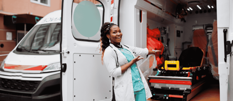 un ambulancier qui se questionne sur sa comptabilité