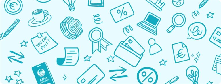 illustration d'une banque avec TPE