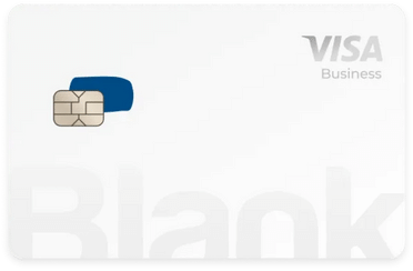 carte visa business blank