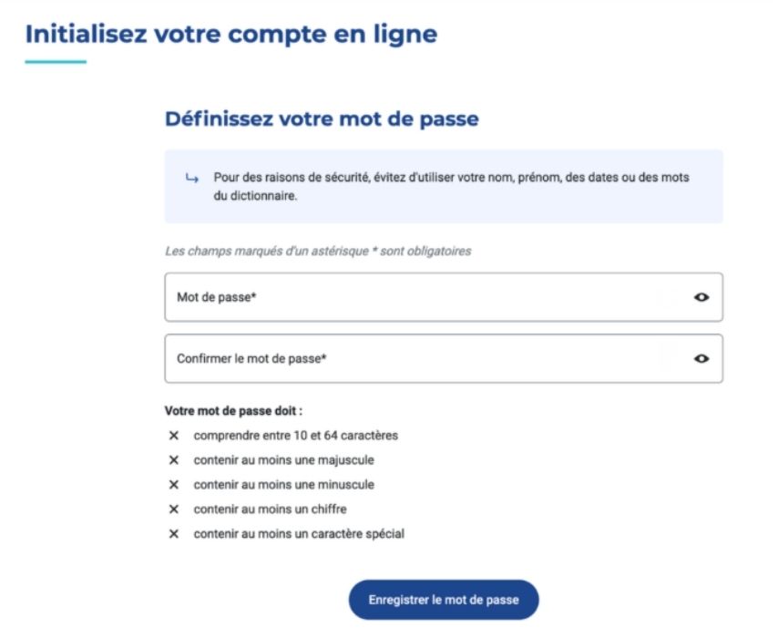 Etape 7 inscription URSSAF