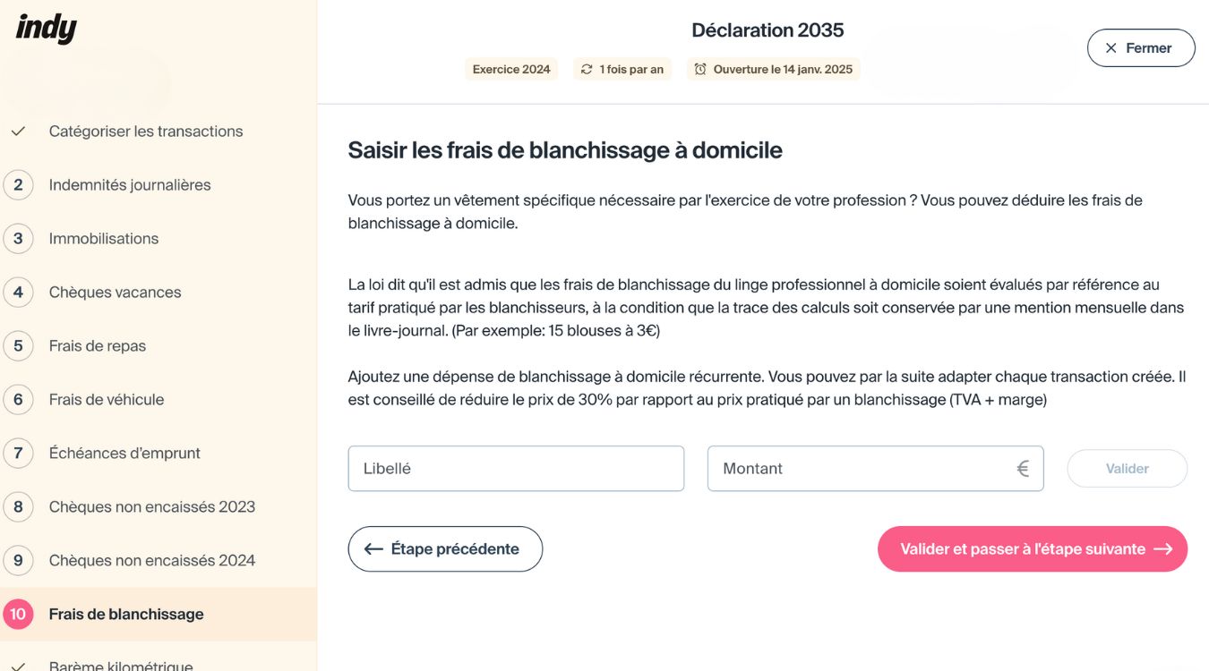 capture 1 frais blanchisserie 