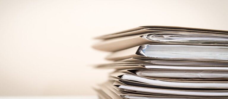 pile de documents bancaires