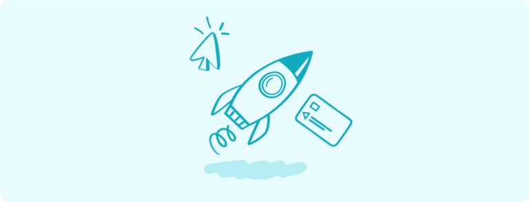 fusée représentant les nouveautés produits sur indy en 2024