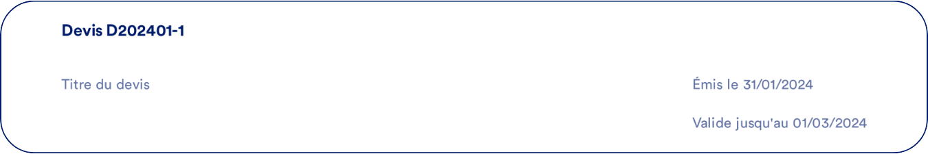 numéro du devis indy