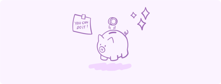 illustrations tirelire pour le prix d'un comptable