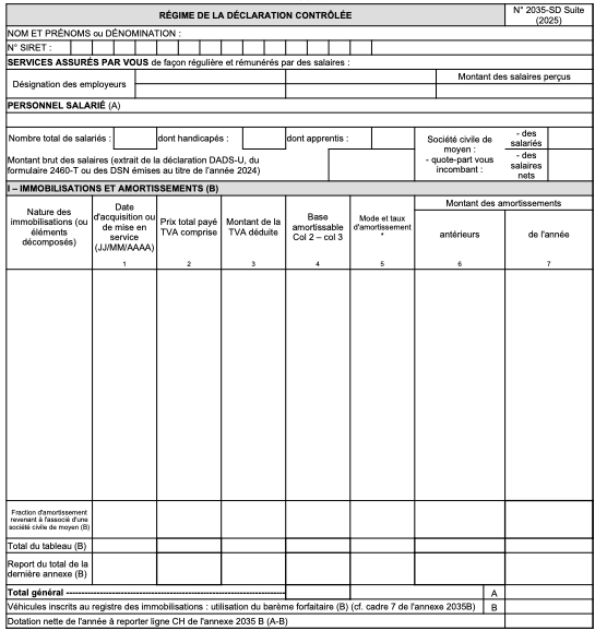 troisième page déclaration 2035